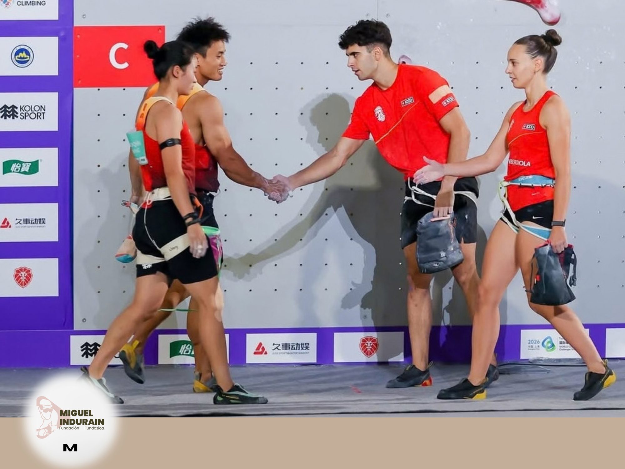 Leire Ruiz de Argandoña alcanzó los cuartos de final en la World Climbing Europe Series de Leipzig - Imagen 2